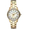 Bulova Swarovski Crystal Pavé Quartz Bracelet Watch, 32mm In Gold-tone