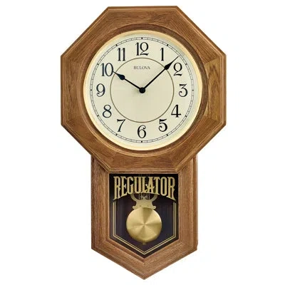 Bulova Thomaston 9" Wall Clock In Gold