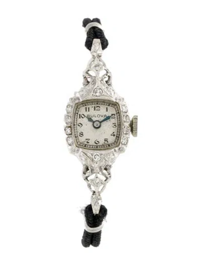 Pre-owned Bulova Vintage Watch In Multi