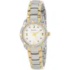 BULOVA WOMEN'S ACCENTED SILVER DIAL WATCH