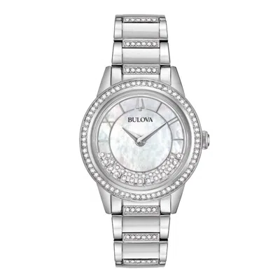 Pre-owned Bulova Women's  Classic 96l257 Watch In Stainless Steel In Silver
