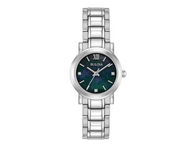 Pre-owned Bulova Women's  Classic 96p177 Watch In Stainless Steel In Silver