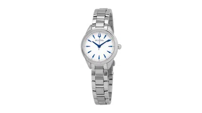 Pre-owned Bulova Women's  Sutton 96l285 Watch In Stainless Steel In Silver