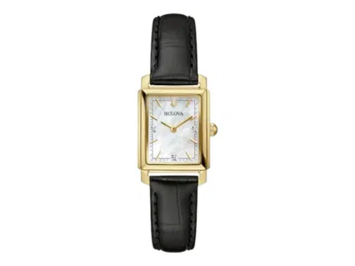Pre-owned Bulova Women's  Sutton 97p166 Watch In Stainless Steel