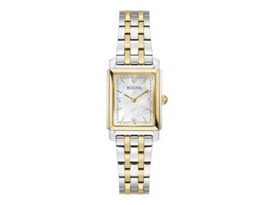 Pre-owned Bulova Women's  Sutton 98p220 Watch In Stainless Steel