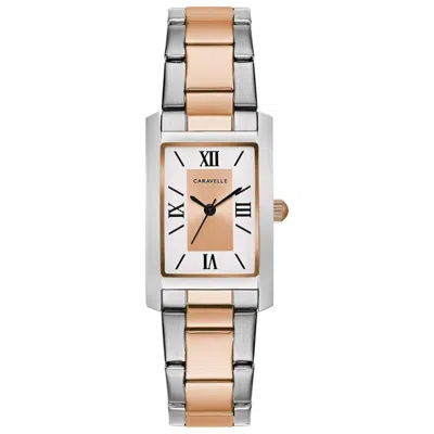 Bulova Women's Caravelle White Dial Watch In Multi
