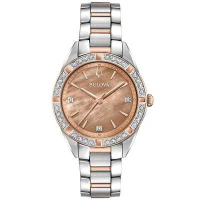 Bulova Women's Classic Brown Dial Watch