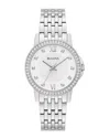 Bulova Women's Classic Diamond Watch In Metallic