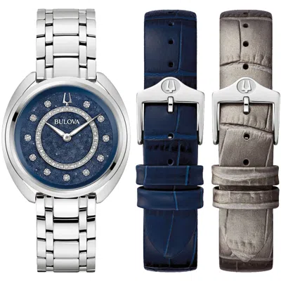 Bulova Women's Classic Duality Blue Dial Watch