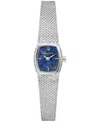 Bulova Classic Goddess Of Time Watch, 21.5mm X 17mmm In Silver