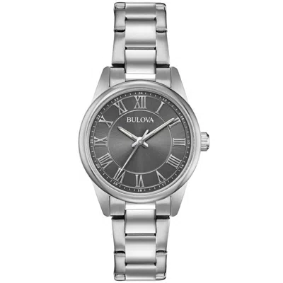 Bulova Women's Classic Grey Dial Watch In Gray