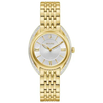 Bulova Women's Classic Silver Dial Watch