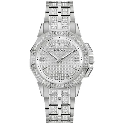 BULOVA WOMEN'S CLASSIC SILVER DIAL WATCH