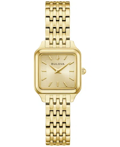 Bulova Women's Classic Sutton Gold-tone Stainless Steel Bracelet Watch 22.7mm
