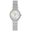 Bulova Women's Diamond White Dial Watch In Silver