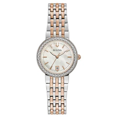 Bulova Classics Watch, 26mm In White/multi