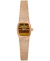 Bulova Classic Goddess Of Time Watch, 21.5mm X 17mmm In Gold