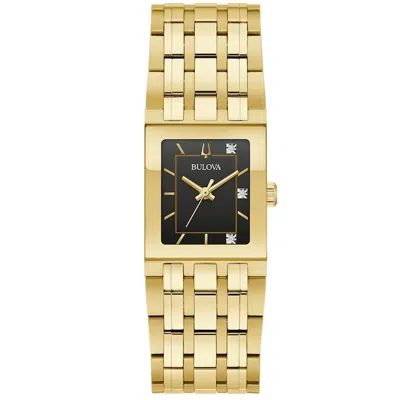 Bulova Women's Marc Anthony Quadra In Black