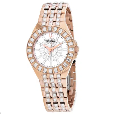 Bulova Women's Phantom 32mm Quartz Watch In Gold