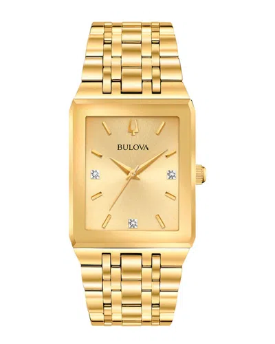 Bulova Women's Quadra Watch No Color No Color In Orange