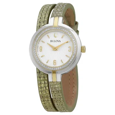 Bulova Women's Rhapsody 30mm Quartz Watch In Green