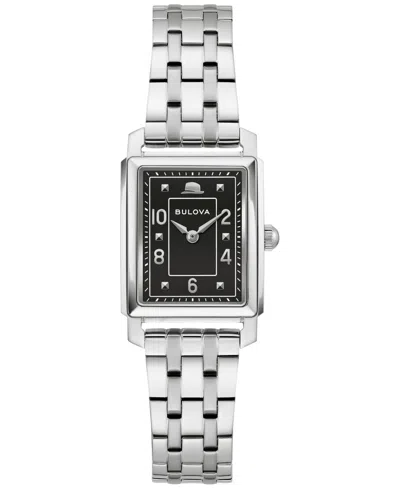 Bulova Women's The Very Thought Of You Frank Sinatra Special Edition Stainless Steel Bracelet Watch 21mm In Silver-tone