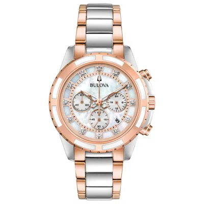 Bulova Women's Watch 98p181 In Gold