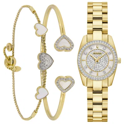 Bulova Women's Watch 98x137 In Gold