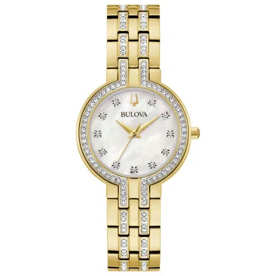 Bulova Women's Watch 98x138 In Gold