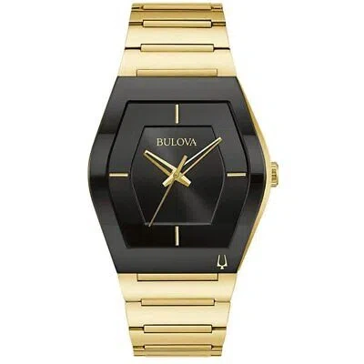 Pre-owned Bulova Womens Gemini Black Dial Watch - 97a164
