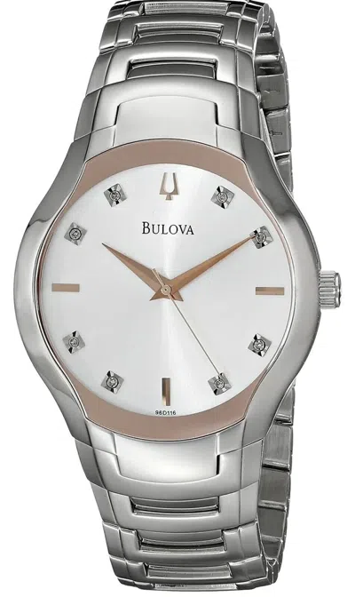 Pre-owned Bulova Womens Watch 96d116