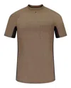 Bulwark Short Sleeve Fr Two-tone Base Layer With Concealed Chest Pocket- Excel Fr In Green