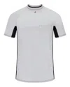 Bulwark Short Sleeve Fr Two-tone Base Layer With Concealed Chest Pocket- Excel Fr In Grey