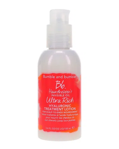 Bumble And Bumble . 3.4oz Hairdresser's Invisible Oil Ultra Rich Treatment