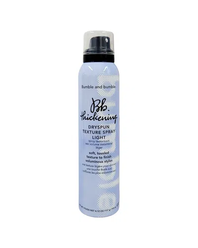 Bumble And Bumble . 4.12oz Thickening Dryspun Texture Spray In Blue