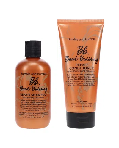 Bumble And Bumble . 8.5 & 6.7 oz  Bond-building Repair Shampoo 8.5 oz & Conditioner  In Transparent