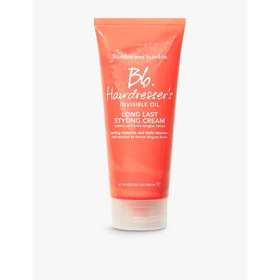 Bumble And Bumble Hairdresser's Invisible Oil Long Last Styling Cream 200ml In White