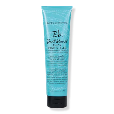 Bumble And Bumble Don't Blow It Thick Air-dry Hair Cream
