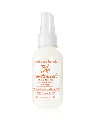 BUMBLE AND BUMBLE BUMBLE AND BUMBLE HAIRDRESSER'S INVISIBLE OIL HEAT/UV PROTECTIVE PRIMER 2 OZ.,B27101