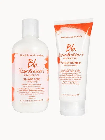 Bumble And Bumble Hairdresser's Invisible Oil Hydrating Shampoo 250ml & Conditioner 200ml Bundle