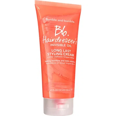 BUMBLE AND BUMBLE BUMBLE AND BUMBLE. HAIRDRESSER'S INVISIBLE OIL LONG LAST STYLING CREAM