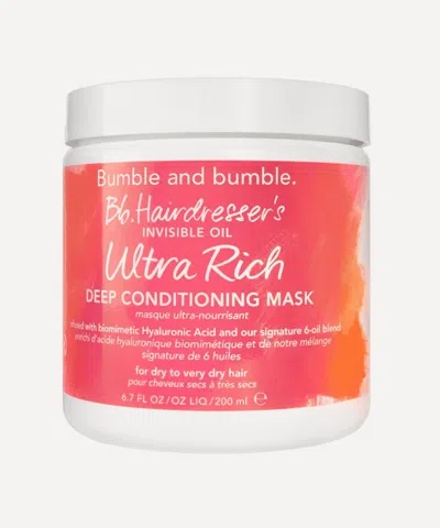 Bumble And Bumble Hairdresser's Invisible Oil Ultra Rich Mask 220ml