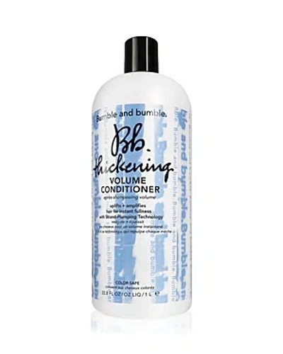Bumble And Bumble Thickening Volume Conditioner 33.8 Oz. In White