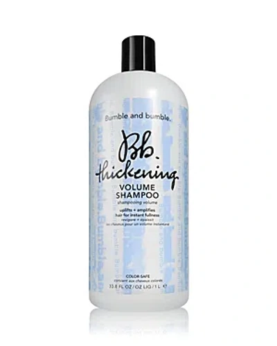 Bumble And Bumble Thickening Volume Shampoo 33.8 Oz. In White