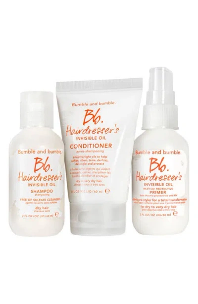 Bumble And Bumble Mini Hydrating + Frizz Reducing Hair Set In No Color