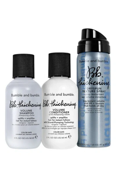 Bumble And Bumble Mini Thickening + Volumizing Hair Set In No Color