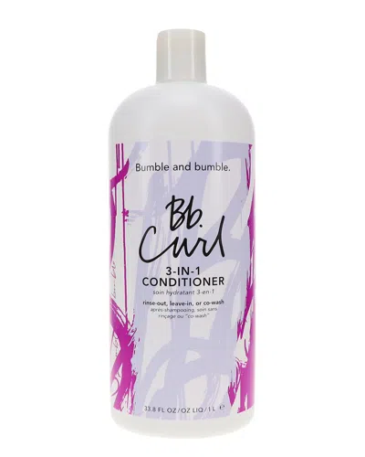 Bumble And Bumble . Unisex 33.8oz Curl Conditioner In Transparent