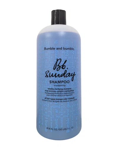 Bumble And Bumble . Unisex 33.8oz Sunday Shampoo In White