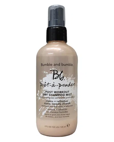 Bumble And Bumble . Unisex 4oz Bumble Pret A Powder Post Workout Dry Shampoo Mist In Transparent
