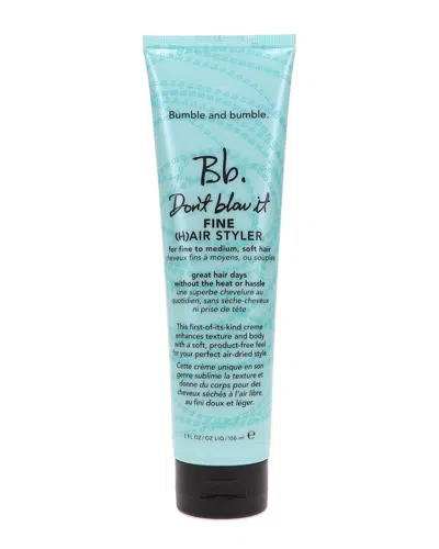 Bumble And Bumble . Unisex 5oz Don't Blow It
